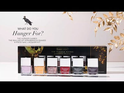butter LONDON X The Hunger Games The Ballad of Songbirds & Snakes