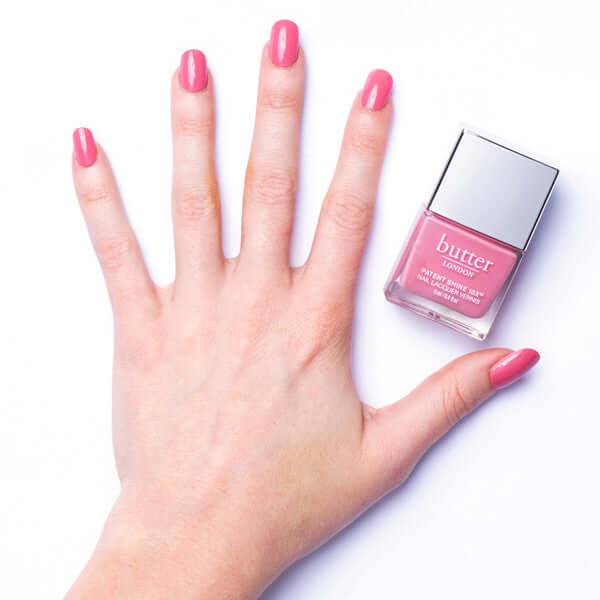Patent Shine 10X Nail Lacquer - Coming Up Roses, 0.4 fl oz