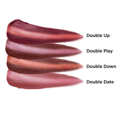 Double Down Plush Rush™ Tinted Lip Treatment (Warm, brick red), Double Up, Double Play, Double Date swatch